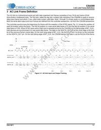 CS4299-BQZR Datasheet Page 11