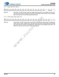 CS4299-BQZR Datasheet Page 15