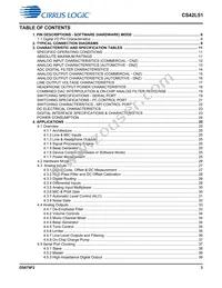 CS42L51-DNZR Datasheet Page 3