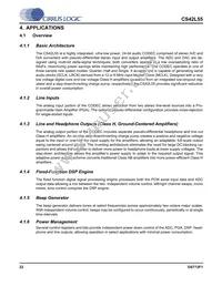 CS42L55-CNZR Datasheet Page 22