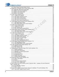 CS42L73-CWZR Datasheet Page 6