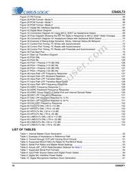 CS42L73-CWZR Datasheet Page 10