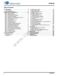 CS42L92-CWZR Datasheet Page 3