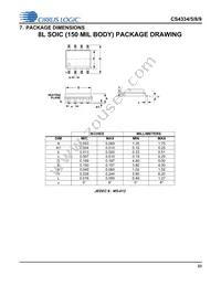 CS4339-KSZ Datasheet Page 23