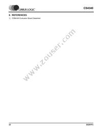 CS4340-KSZR Datasheet Page 22