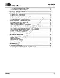 CS4341A-KSZR Datasheet Page 3