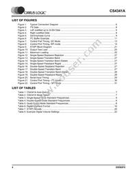 CS4341A-KSZR Datasheet Page 4