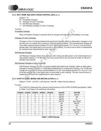 CS4341A-KSZR Datasheet Page 20
