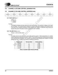 CS4341A-KSZR Datasheet Page 22