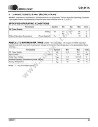 CS4341A-KSZR Datasheet Page 23