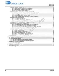 CS4350-CNZ Datasheet Page 4