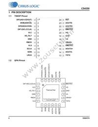 CS4350-CNZ Datasheet Page 6
