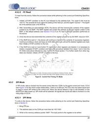 CS4351-DZZR/B Datasheet Page 21