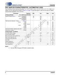 CS4352-DZZR Datasheet Page 6