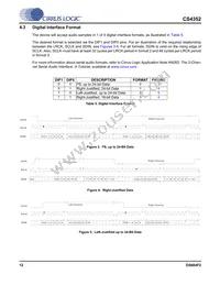 CS4352-DZZR Datasheet Page 12