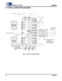 CS4353-CNZR Datasheet Page 12