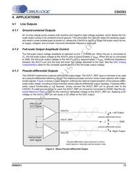CS4353-CNZR Datasheet Page 13