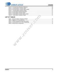 CS4354-CSZR Datasheet Page 3