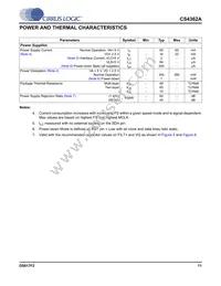 CS4362A-DQZ Datasheet Page 11