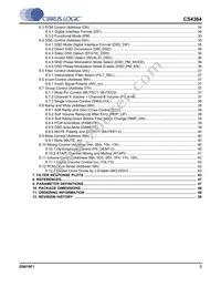 CS4364-CQZR Datasheet Page 3