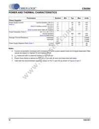 CS4364-CQZR Datasheet Page 10