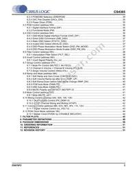 CS4365-DQZR Datasheet Page 3