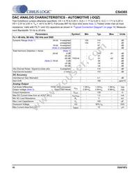 CS4365-DQZR Datasheet Page 10