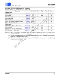 CS4373A-ISZR Datasheet Page 13