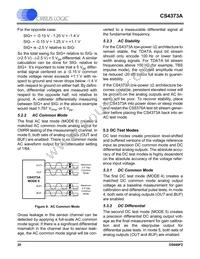 CS4373A-ISZR Datasheet Page 20