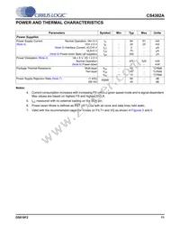 CS4382A-DQZ Datasheet Page 11