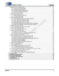 CS4385-DQZR Datasheet Page 3