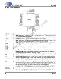 CS4385-DQZR Datasheet Page 6