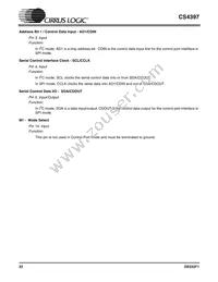 CS4397-KSZR Datasheet Page 22