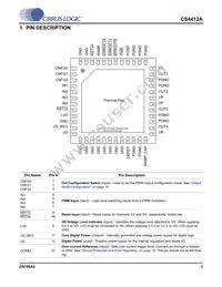 CS4412A-CNZR Datasheet Page 3