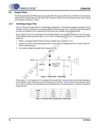 CS4412A-CNZR Datasheet Page 16