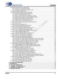CS44600-CQZR Datasheet Page 5