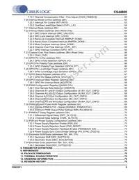 CS44800-CQZ/B Datasheet Page 5