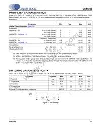 CS44800-CQZ/B Datasheet Page 11