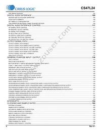 CS47L24-CWZR Datasheet Page 4