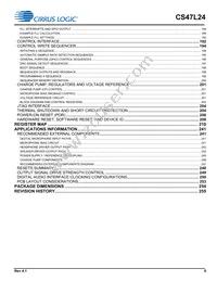 CS47L24-CWZR Datasheet Page 5