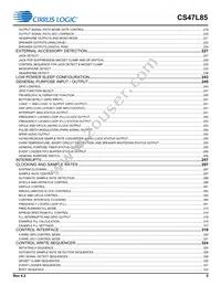 CS47L85-CWZR Datasheet Page 5