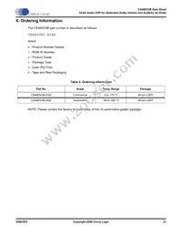 CS48DV2B-DQZR Datasheet Page 21