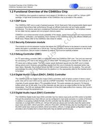 CS495313-CVZR Datasheet Page 11