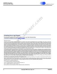 CS49DV8C-CVZR Datasheet Page 2