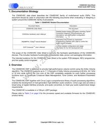 CS49DV8C-CVZR Datasheet Page 5