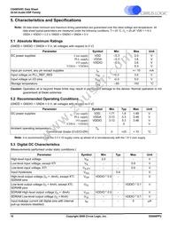 CS49DV8C-CVZR Datasheet Page 10