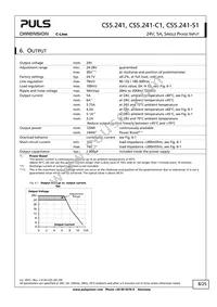 CS5.241-S1 Datasheet Page 8