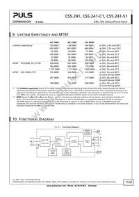 CS5.241-S1 Datasheet Page 11