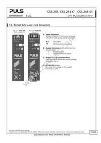 CS5.241-S1 Datasheet Page 13