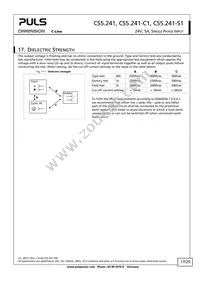 CS5.241-S1 Datasheet Page 17